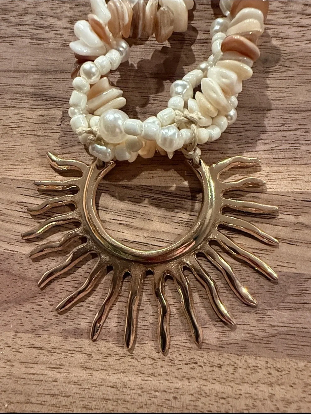 Free People Soleil Statement Necklace